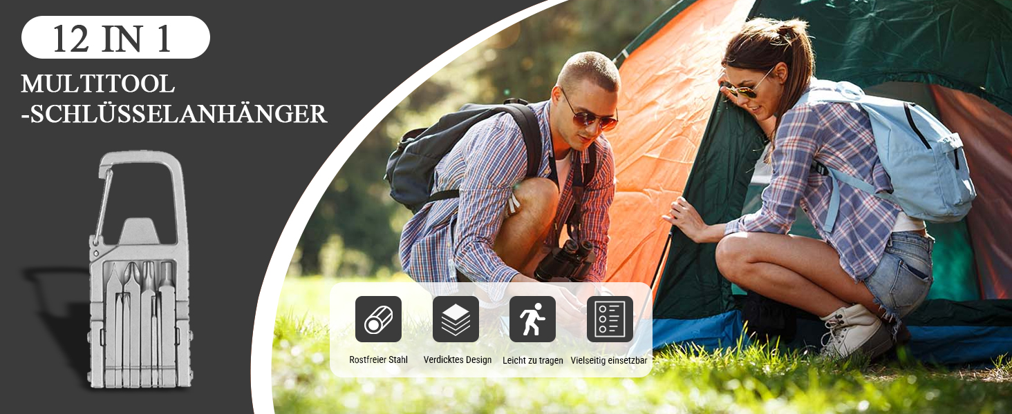 Мультитул 12-в-1 Klein Tools: мультиінструмент, мультифункціональний ніж, мультитул для виживання, ключ-брелок, подарунок для чоловіків