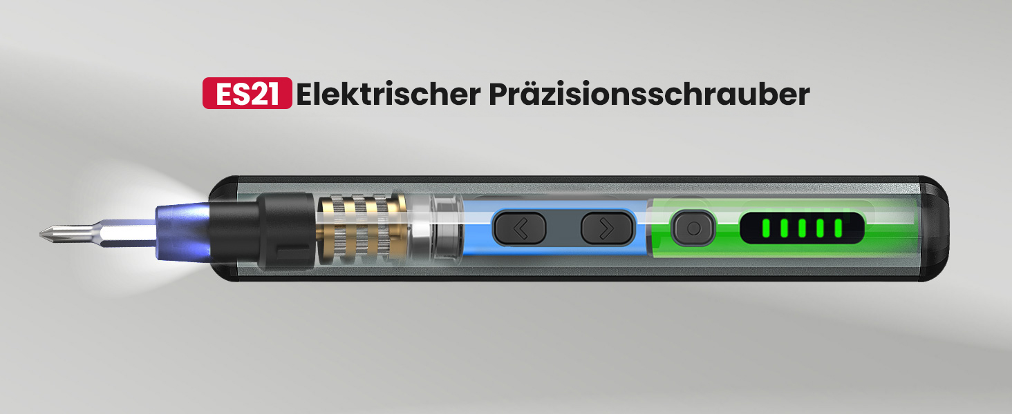 Електрична викрутка KAIWEETS 70 в 1 з 64 бітами S2, 200 RPM - для телефонів, ноутбуків, годинників, камер
