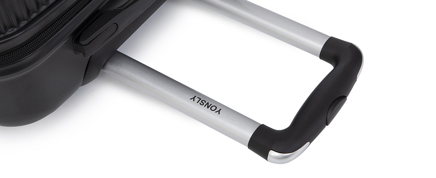 Набір валіз-ролерів (3 шт.): M, L, XL, білий слонова кістка. Сучасний набір валіз з жорсткою оболонкою, 4 колеса, захисне замкове механізм, зручна ручка.