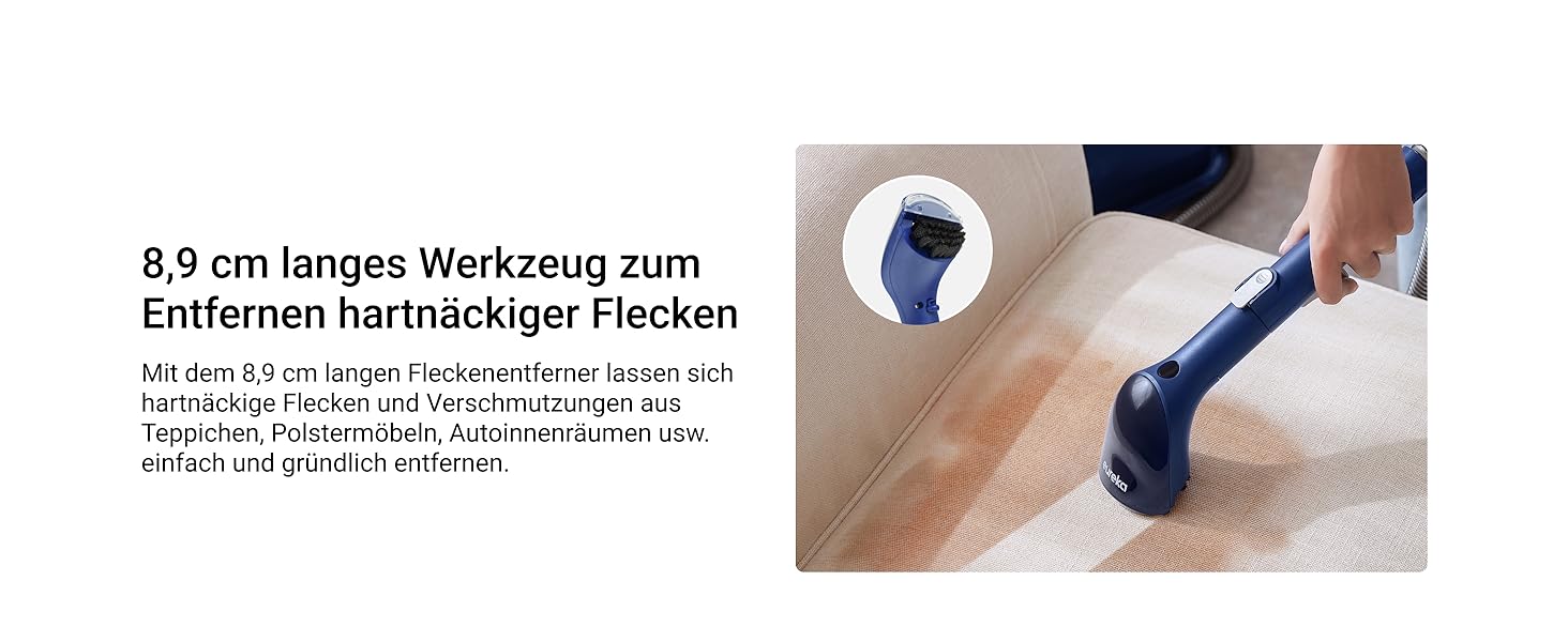 Пилосос-мийник Eureka NEY100: для килимів, диванів, оббивки, авто | 12500Pa, 1.5L, з формулою для чищення