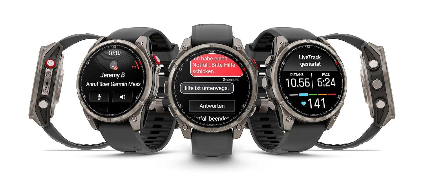 Розумний годинник Garmin fēnix 8 PRO Graphite 51mm: Multisport, AMOLED, 10 днів батареї, GPS, EKG, музика