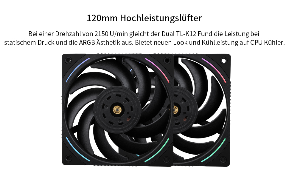 Охолоджувач CPU Thermalright Phantom Spirit 120 EVO: повітряне охолодження з 7 теплових трубок, Dual-PWM вентилятор, підтримка AMD AM4/AM5 та Intel 1700/1150/1151/1200/17XX/2011