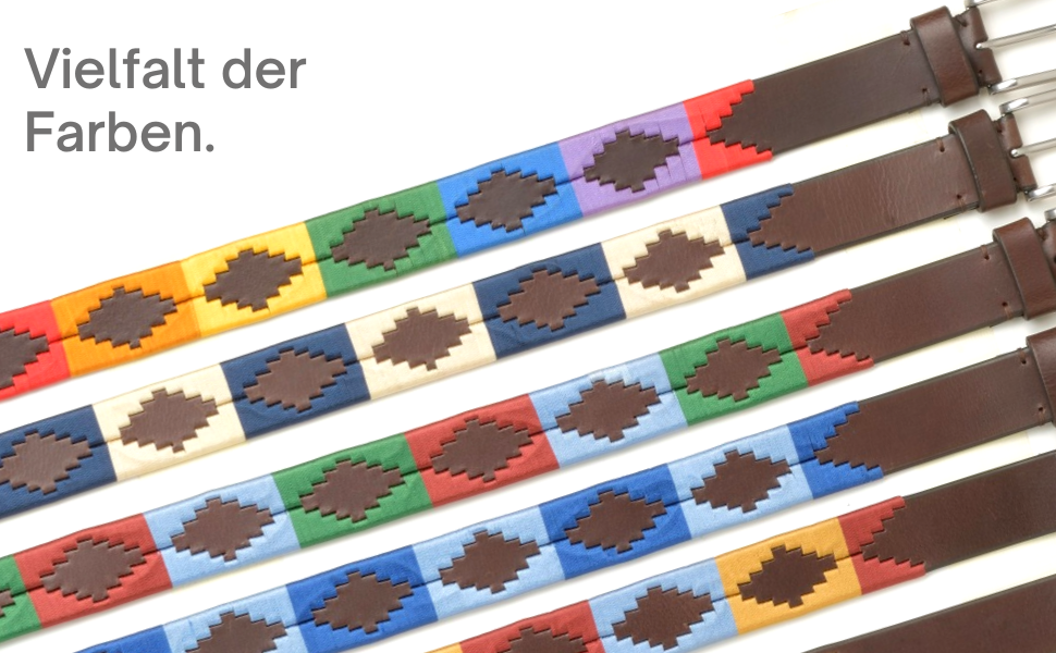 Аргентинський шкіряний ремінь з шнуром та шкіряним браслетом. Вишитий шкіряний ремінь для чоловіків та жінок. Аргентинські ремені (Синьо-бежевий-02, 105)