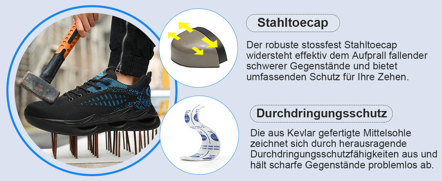 Чоловічі робочі черевики S1 з захистом від удару, антиковзаючі, безпечні черевики, розмір 38-46 EU, 43 EU, помаранчевий колір
