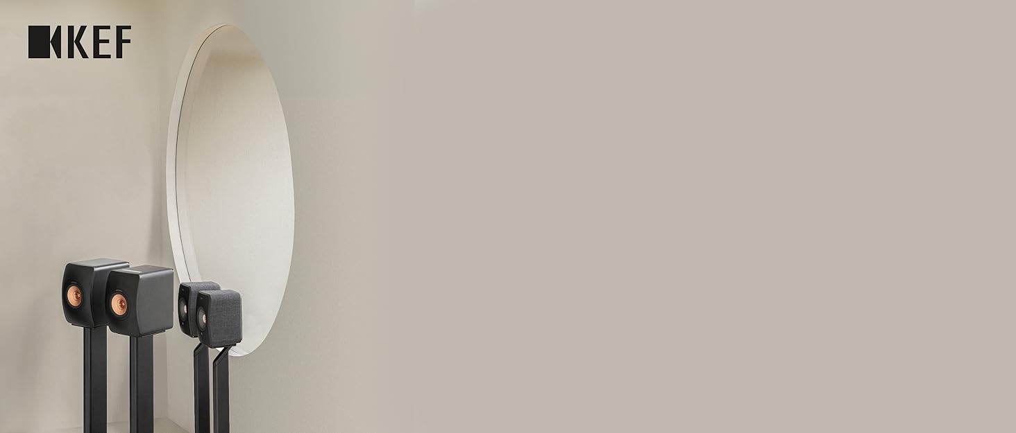 Стійки-підставки KEF S1 для активних колонок LSX та LSX II (пара), колір сірий