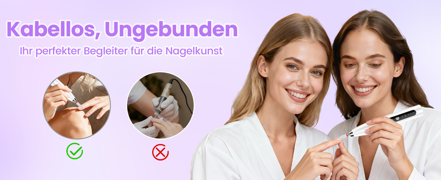 Електричний фрезер для нігтів 15 в 1: професійний набір для манікюру та педикюру, 35000 об/хв, для гелю та акрилу