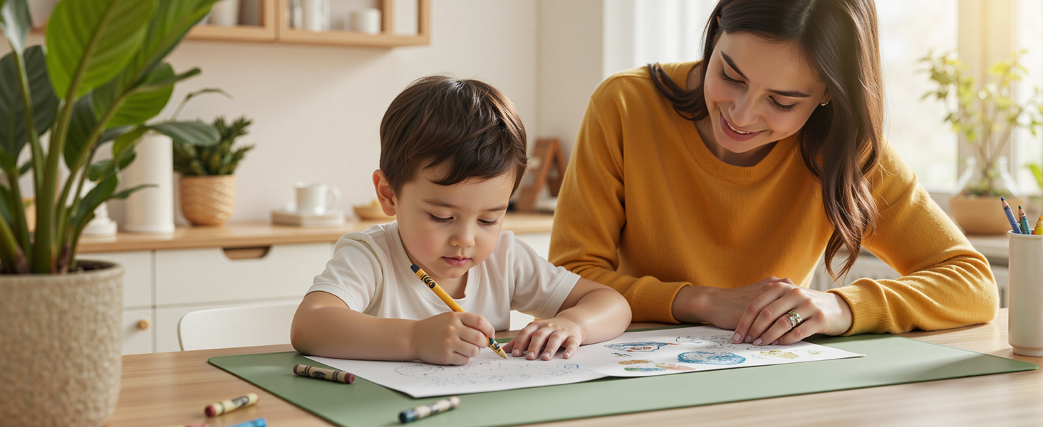 Підкладка для столу XXL з екошкіри бежевого кольору 80x40 см: антиковзка, водостійка, для офісу та дому