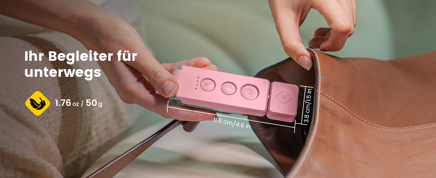 Світлодіодна кліпса для читання Glocusent 12 LED з затискачем, рожева: лампа для книги в ліжко, 5 кольорів, 5 рівнів яскравості, 100 годин роботи, для дітей та любителів читати