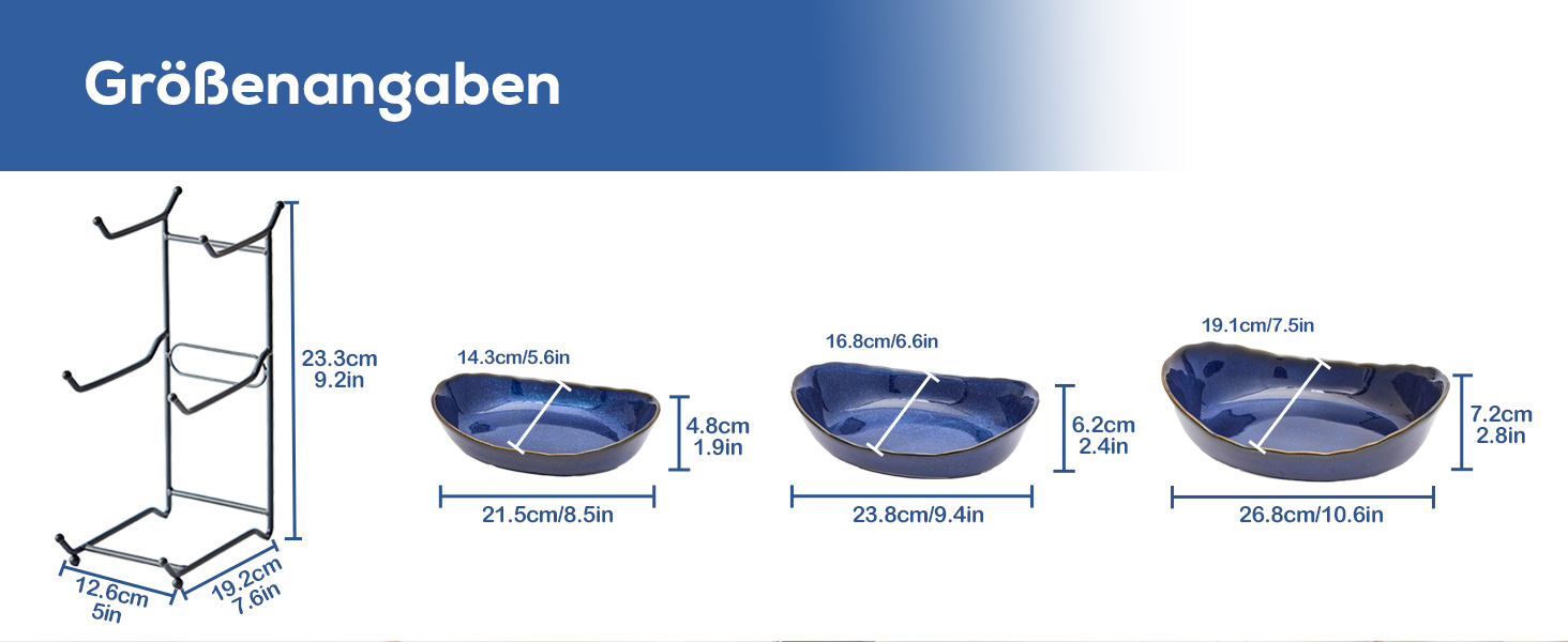 DUJUST Трирівнева етажерка для фруктів з кераміки, 3 яруси, сучасний дизайн, обпалена глазур, для кухні, зберігання фруктів, стабільна, придатна для миття в посудомийній машині