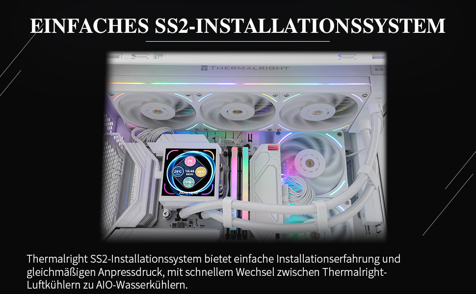 TR Hyper Vision 360 UB ARGB: Смарт-система водяного охолодження CPU з LCD-дисплеєм 3.95