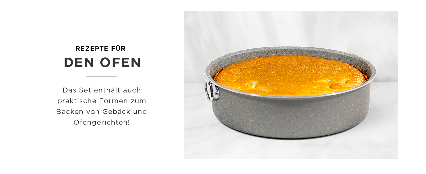 Набір каструль KASANOVA для традиційних плит, антипригарне покриття, набір посуду, здорове, швидке та рівномірне приготування їжі. Виготовлено в Італії (10 предметів)