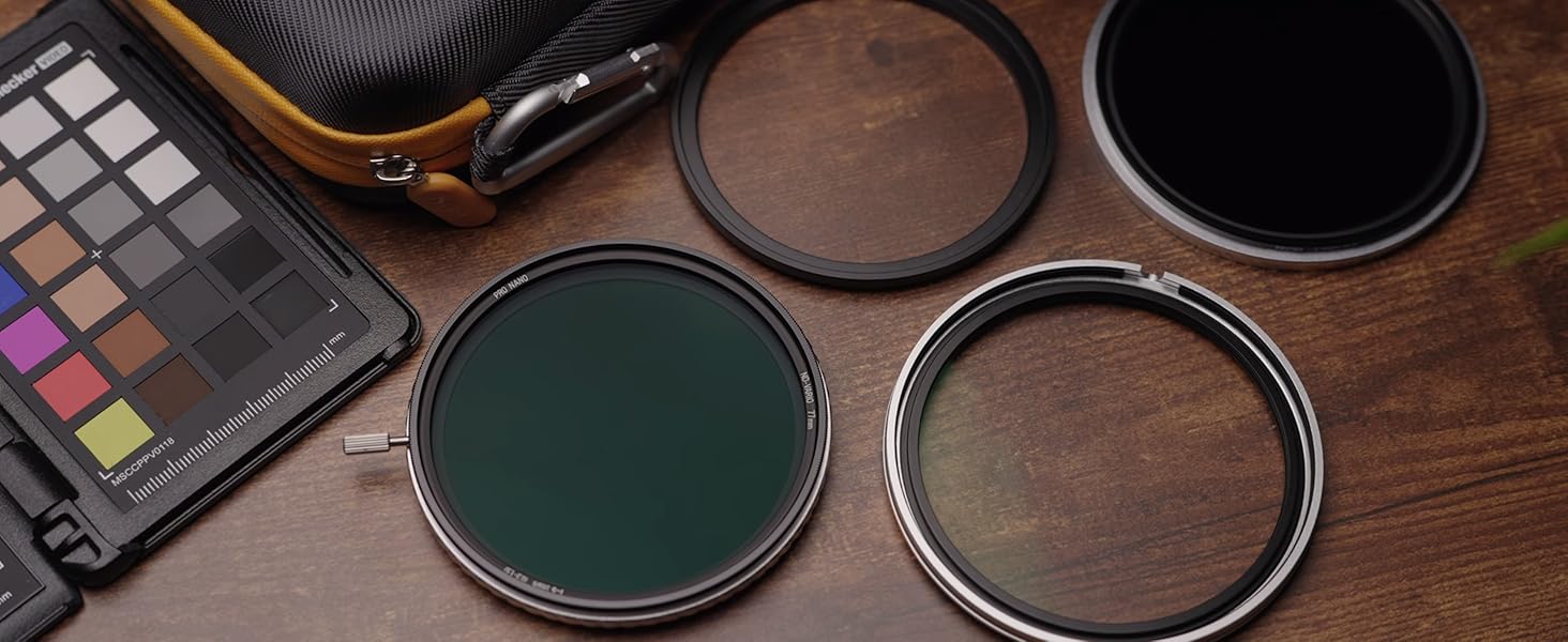 ND фільтр NiSi True Color VND 49mm (ND2-ND32) змінна щільність, мульти-нано покриття