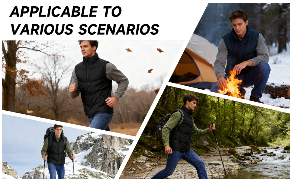 Чоловіча степкова жилетка, спортивна жилетка, чорна, розмір L