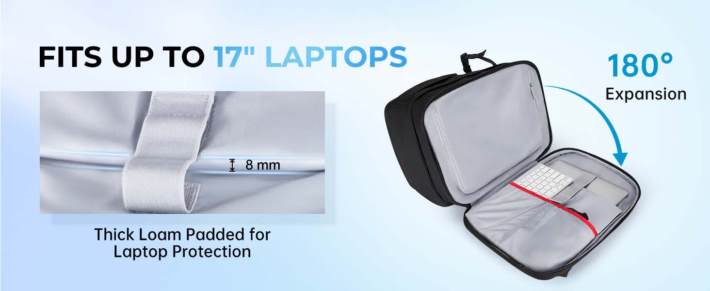 Сумка-рюкзак для фотокамери Bagsmart: водонепроникний рюкзак для фотографів з відділенням для ноутбука 15,6 дюймів, чорний