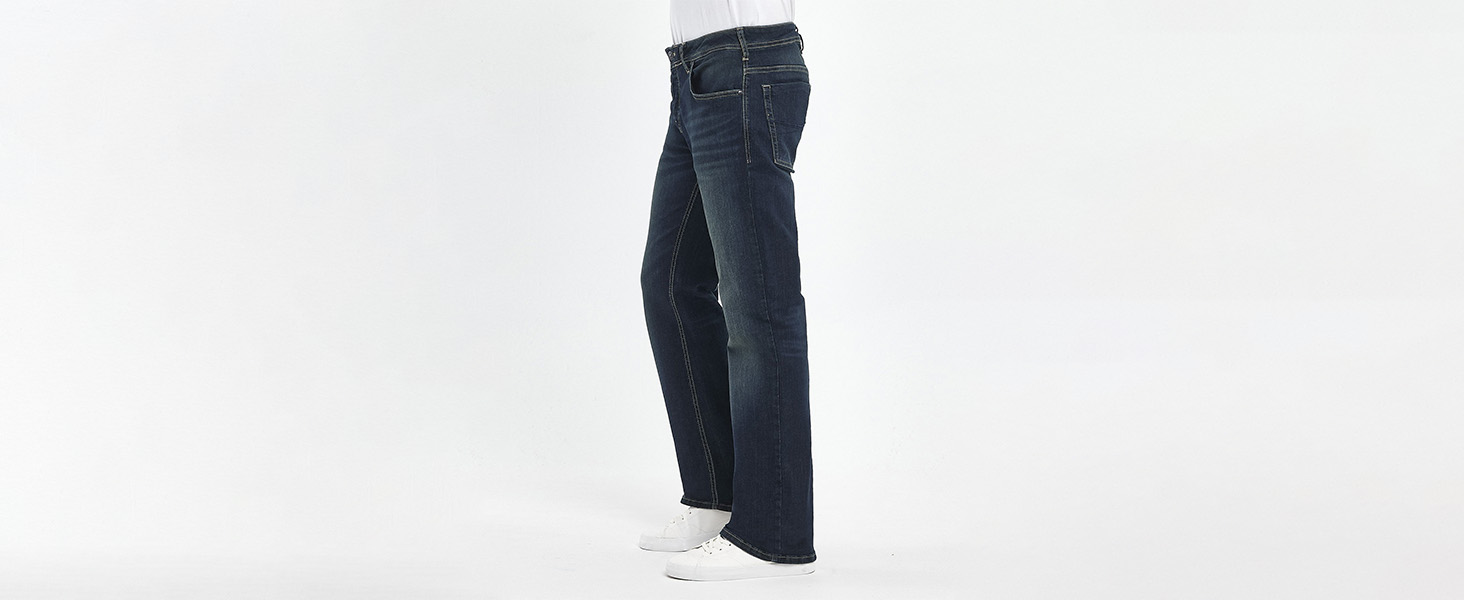 Джинси чоловічі LTB Bootcut Tinman, 42W/30L, сині, зношений ефект (305)