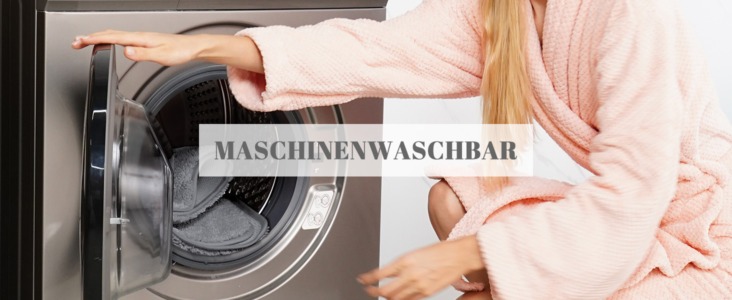 Набір килимків для ванної кімнати SOANNY (2 шт.), мікрофібра, антиковзаючі, швидковисихаючі, сірий. Розміри: 53x86 см та 50x50 см