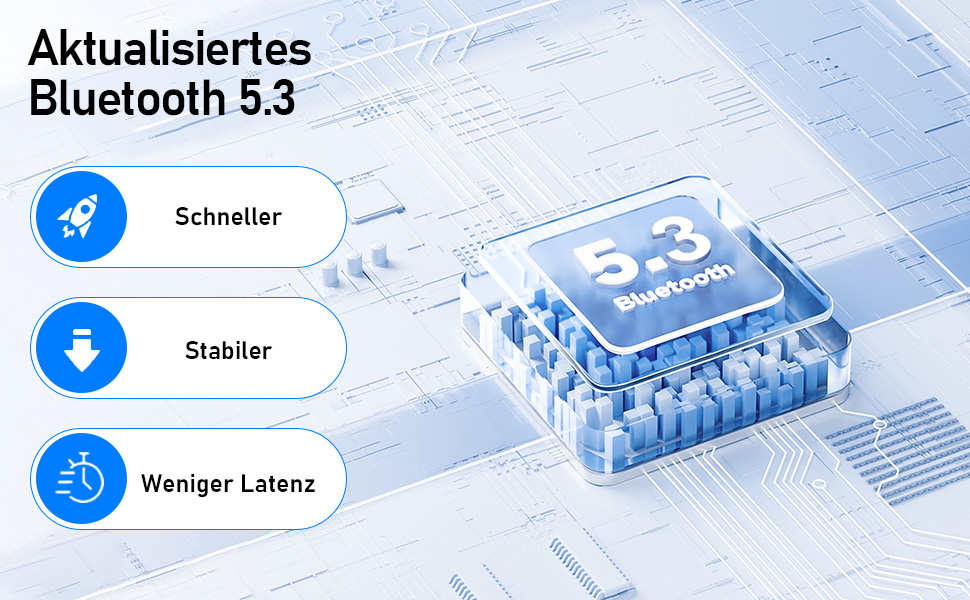 Bluetooth передавач/приймач 2-в-1: адаптер Bluetooth 5.3 з аудіороз'ємом 3.5 мм для навушників, авто, ТВ та аудіосистем
