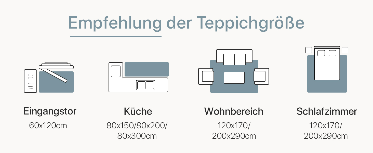 BEIMO Килимок для вітальні, абстрактний дизайн, короткий ворс, 120x170 см, антиковзаючі, для ванної, кухні, коридору, сіро-коричневий