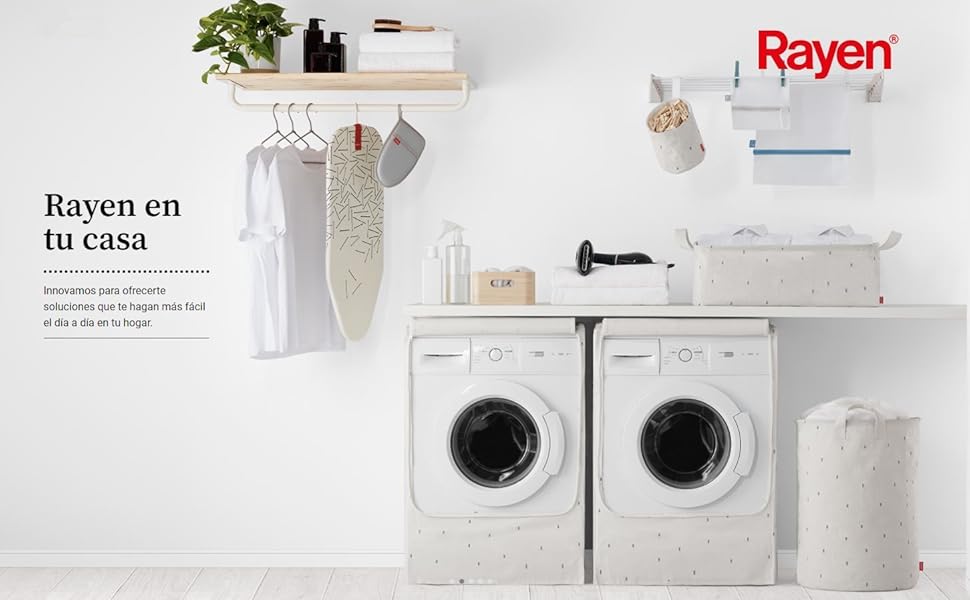 Глянцевий чохол для прасувальної дошки Rayen Premium XXL, 150 x 55 см, двосторонній, з титановою якістю