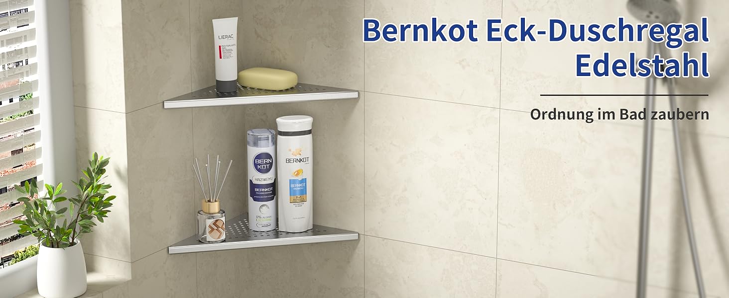 Поличка для душу Eck з нержавіючої сталі 304, 2 шт. для ванної кімнати, сітчаста, для плитки, монтажна, срібна