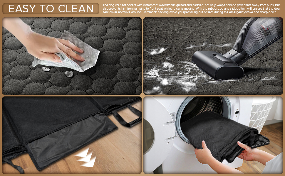Подовжувач для заднього сидіння автомобіля SHARLOVY для собак, автомобільний чохол на сидіння для собак преміум-якості, великий автомобільний чохол з міцним дном для собак, автомобільна гамак для собак. Підходить для авто / SUV / пікапів чорного кольору
