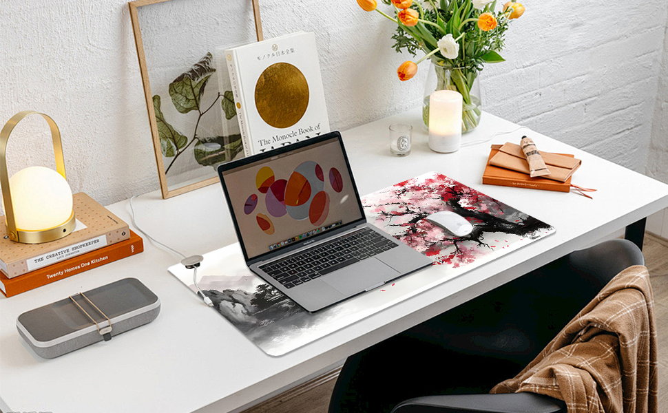 Килимок для миші ігровий XXL 900x400 мм, з антиковзким покриттям, водонепроникний, для ПК, MacBook, Laptop