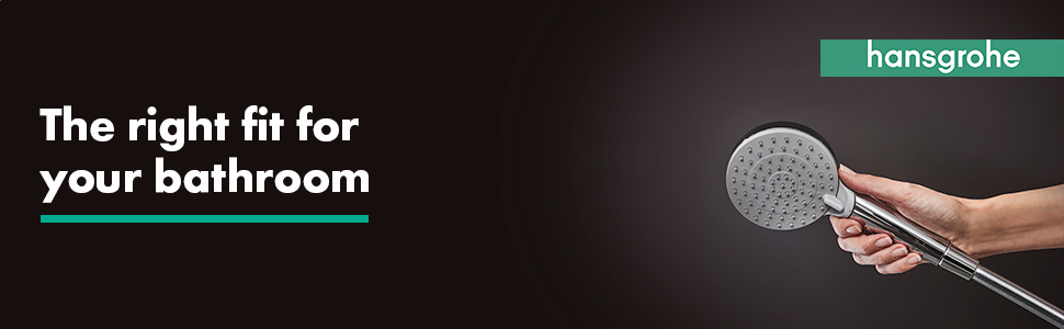 Гансґроге Верніс Бленд Варіо ручна лійка для душу, 2 струмені, EcoSmart, економний душовий насадник, 100 мм, сріблястий колір