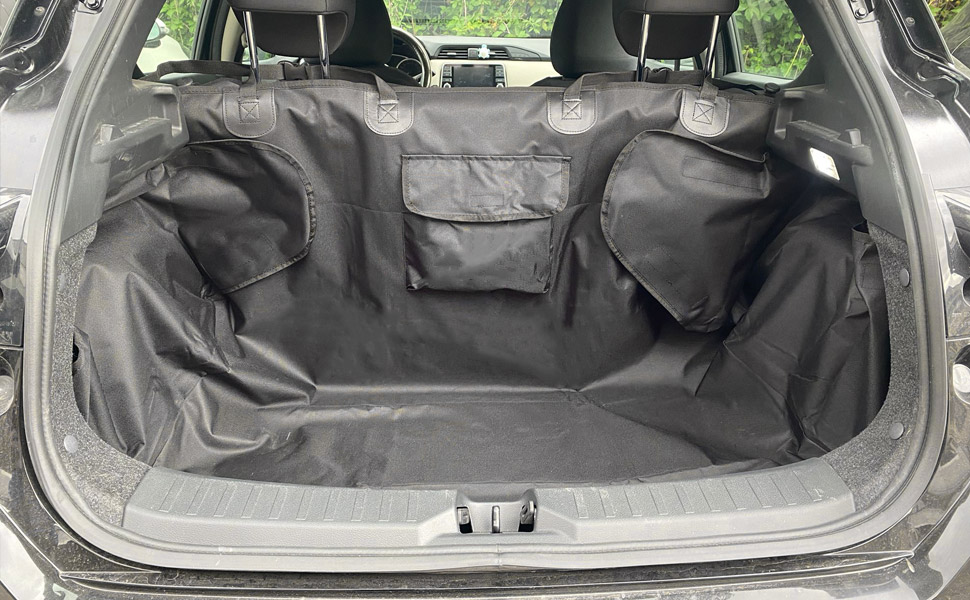 Захист для багажника автомобіля Lupex - універсальний, водовідштовхуючий, матеріал Oxford 600D, чорний, для хетчбеків, позашляховиків та SUV