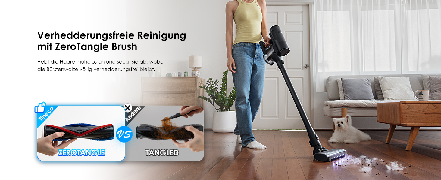 Вертикальний миючий пилосос Tineco Floor ONE S7 Stretch з функцією FlashDry та DualBlock