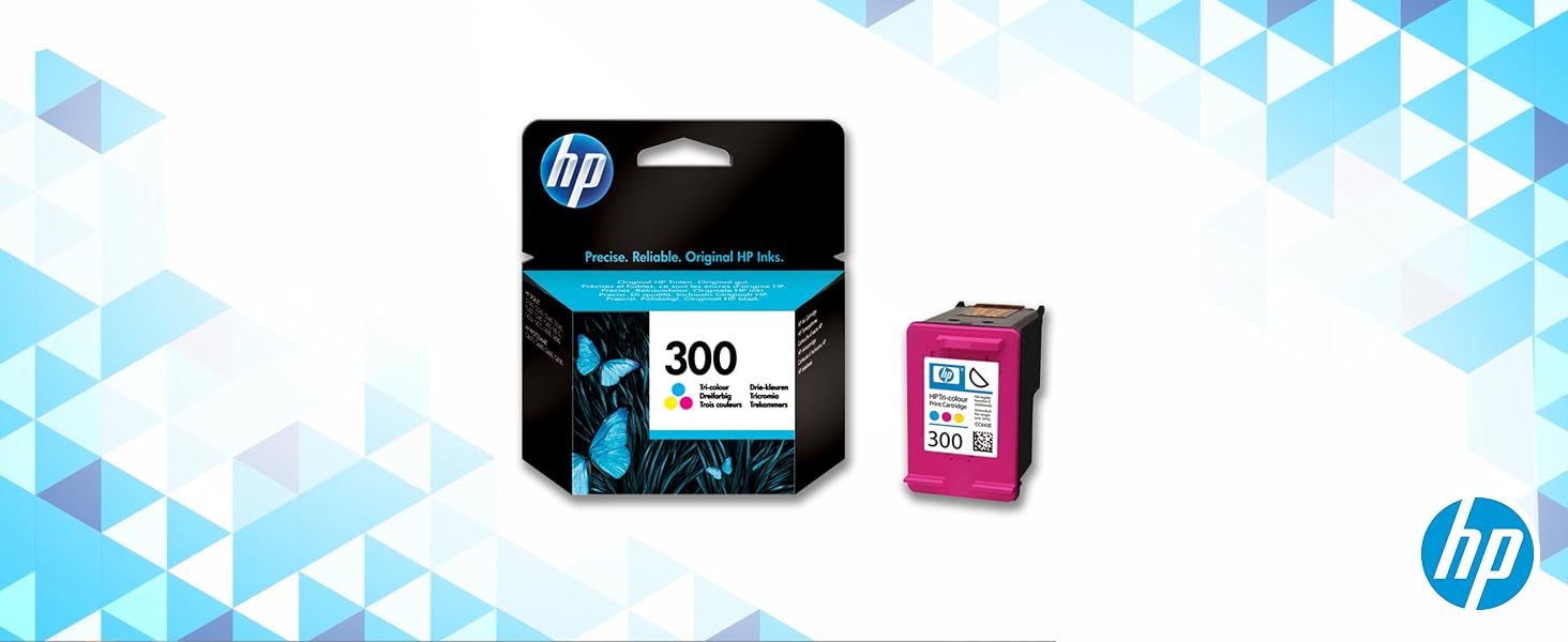 Оригінальний триколірний картридж HP 300 (стандартний, Single)