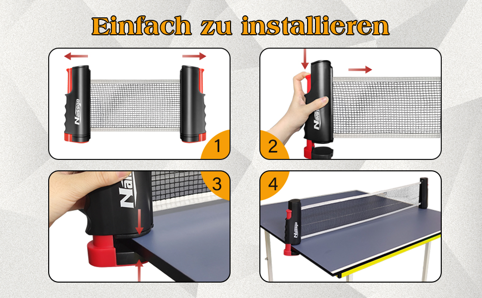 Набір для настільного тенісу Profi: 2 ракетки, сітка, 8 м'ячів, сумка (Indoor/Outdoor)