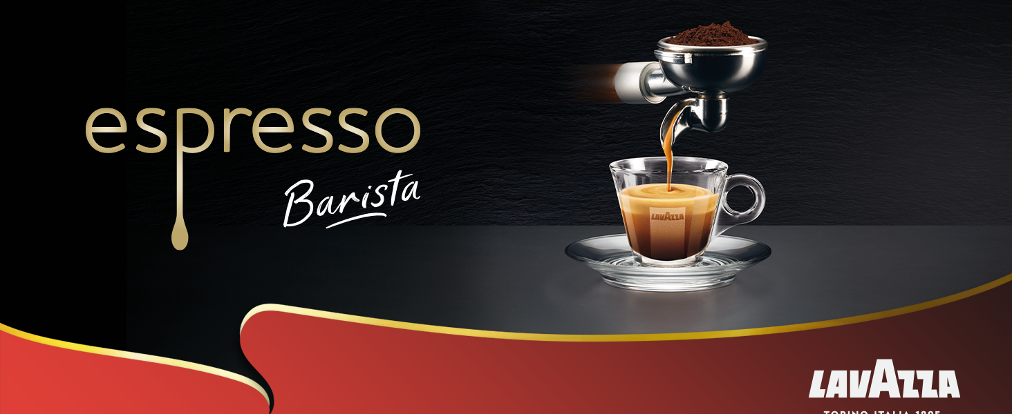 Кава в зернах Lavazza Espresso Barista, суміш Арабіки та Робусти, інтенсивність 9/10, середній обсмал, 1 кг
