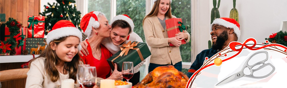 Кухонні ножиці з нержавіючої сталі, роздільні, гострі, потужні, багатофункціональні, для птиці та кісток