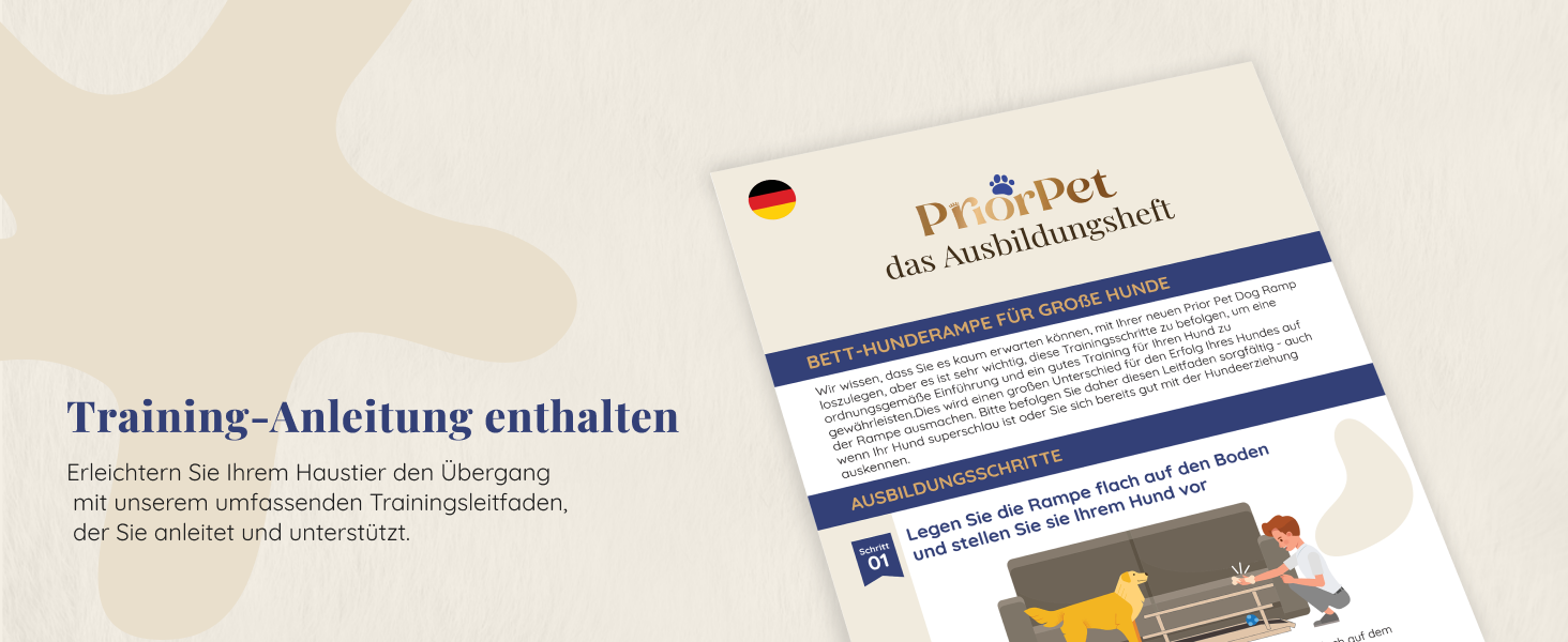 Сходинки для собак до ліжка з поручнями - для великих собак до 90 кг - регульована висота до 94.5 см - ширина 49.5 см - складані - з антиковзним покриттям - з берези - натуральний колір (чорний)