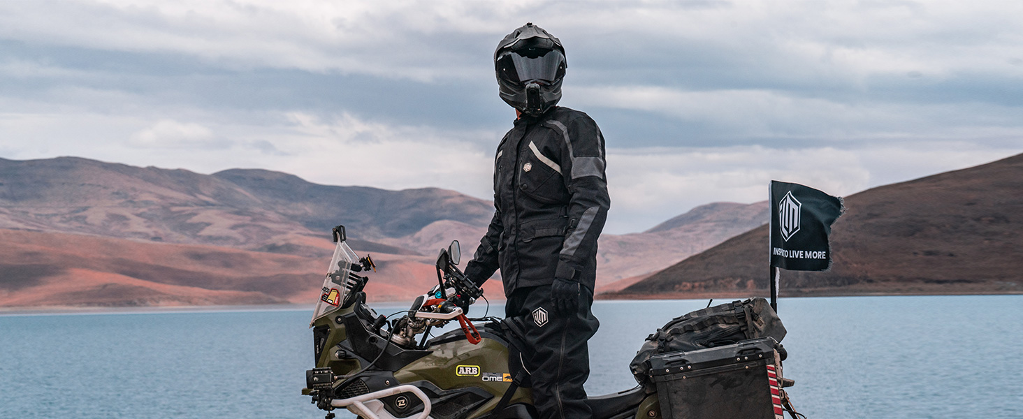 Мотошолом ILM Dual Sport Adventure з сонцезахисним склом, Pinlock, для кросу, квадроциклів, сертифікат ECE, модель WS902, розмір L, матовий чорний