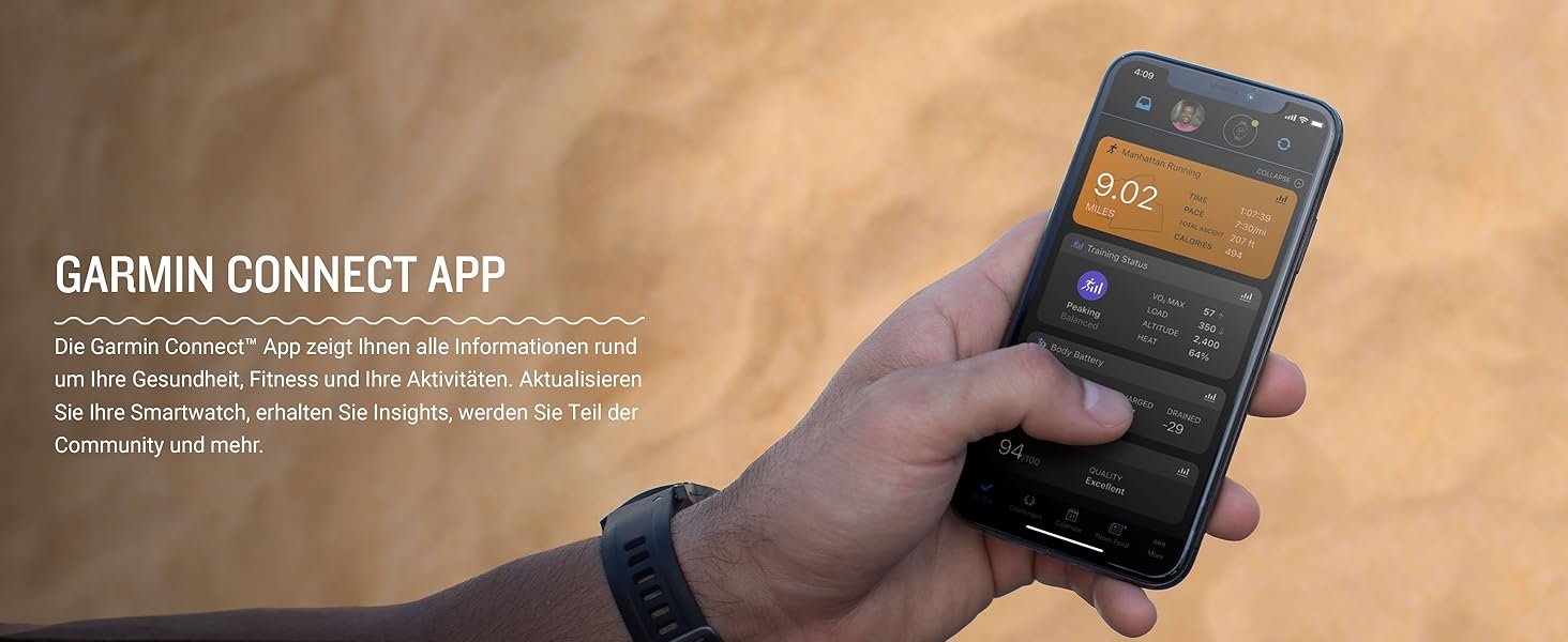 Garmin Forerunner 165 43mm: Розумний годинник для бігу з AMOLED екраном, до 11 днів роботи, 25+ спортивних функцій, рекомендації тренувань та моніторинг здоров'я