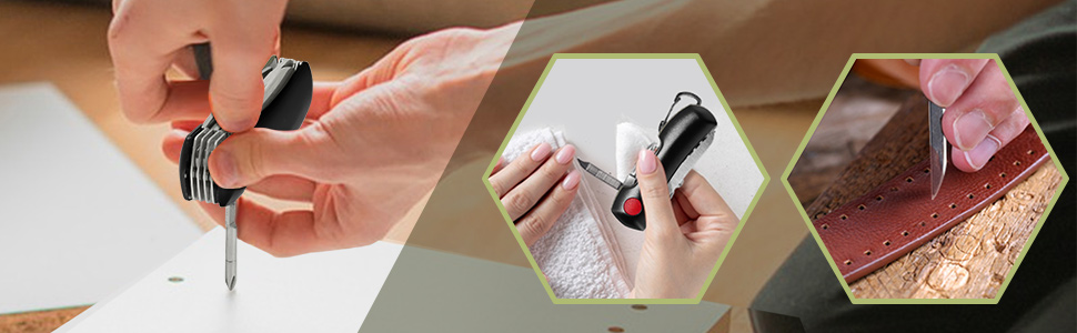 Швейцарський мультитул Taschenmesser: 15 функцій, для кемпінгу та надзвичайних ситуацій (Champagner, Зелений/Чорний)