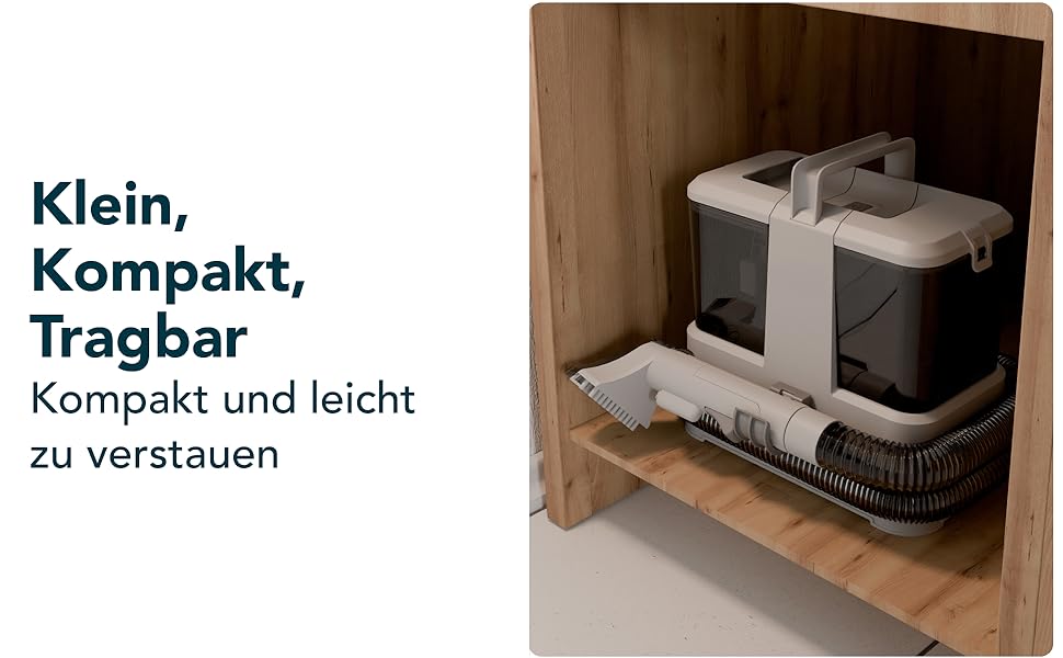 Портативний мийник для м'яких меблів та килимів – мийний пилосос для килимів, м'яких меблів, автосидінь та диванів