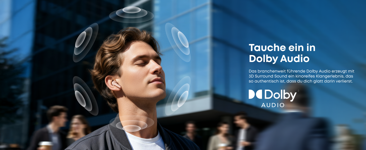 Soundcore Liberty 5 - бездротові навушники Anker з активним шумозаглушенням (ANC), Dolby Audio, швидкою зарядкою та 6 мікрофонами (Колір: Персиково-рожевий)