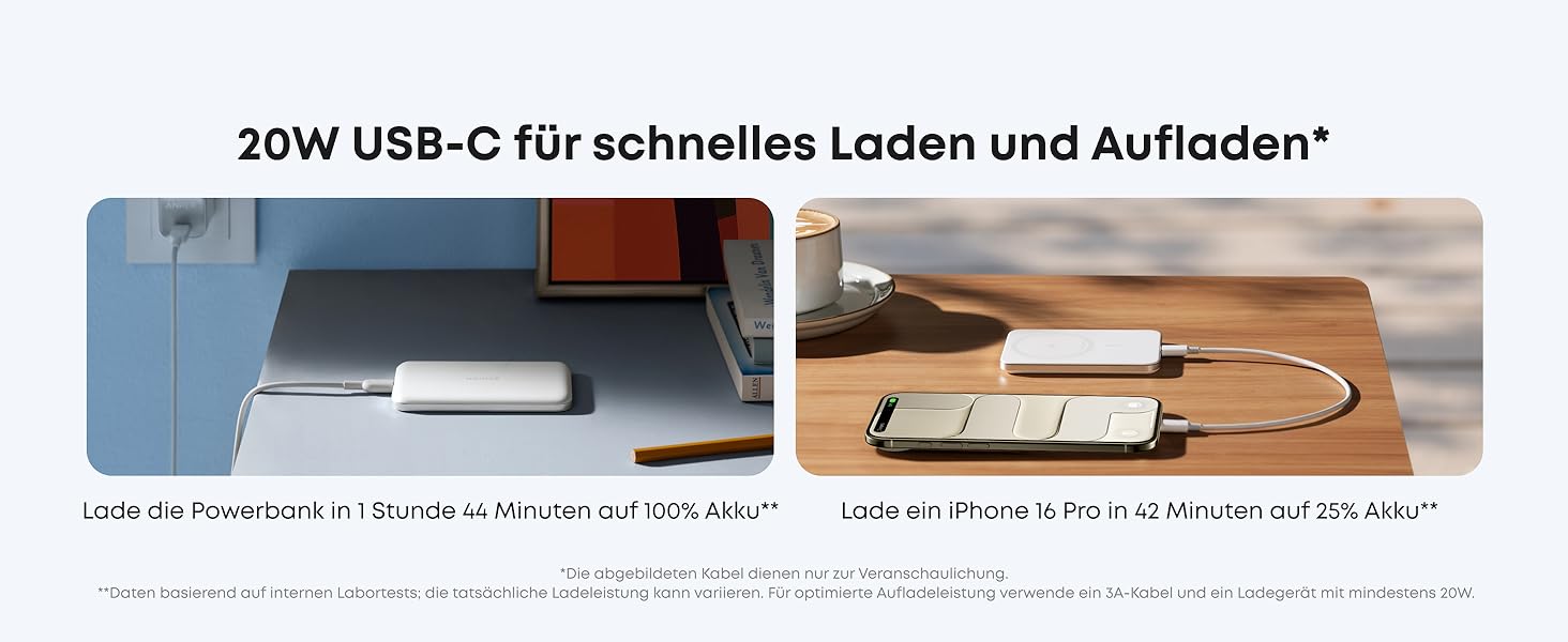 Anker Powerbank Nano: компактний 5000mAh, Qi2, MagSafe, 15W, для iPhone 16/15/14/13/12