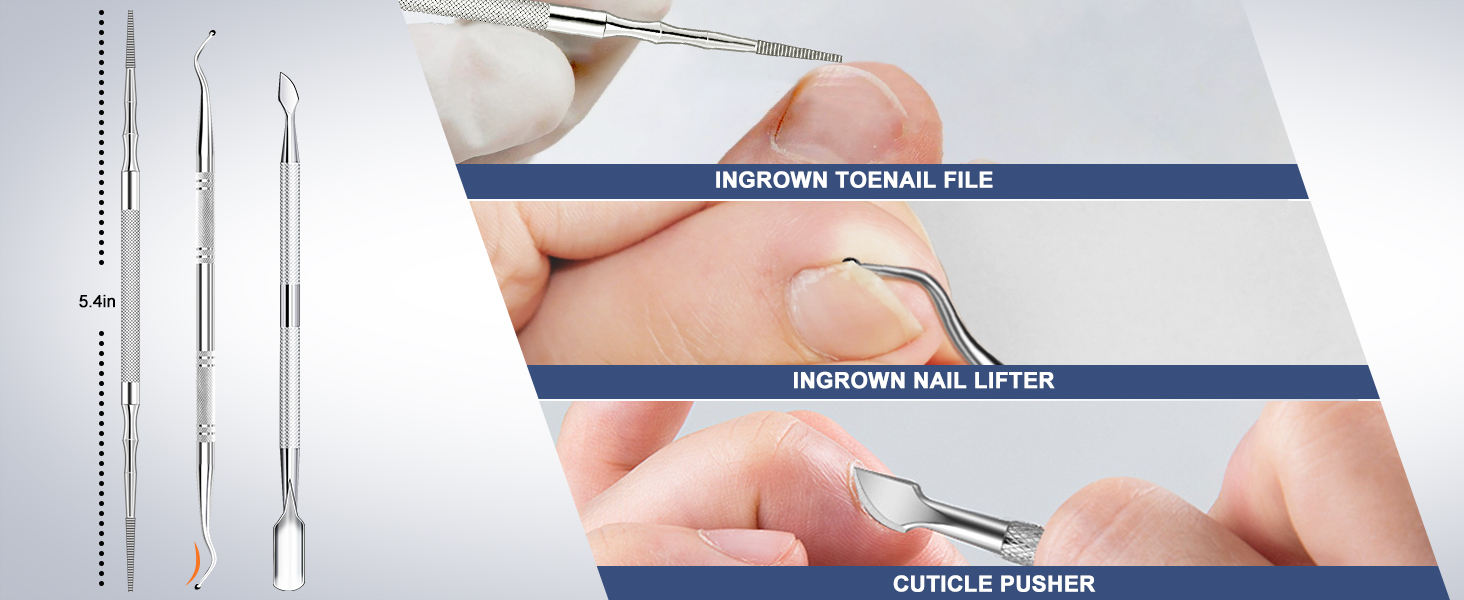 Набір кусачок для нігтів DRMODE Profi: професійні кусачки для кутикули, щипчики для нігтів, ножиці для нігтів для літніх людей та проблемних нігтів (6 шт)