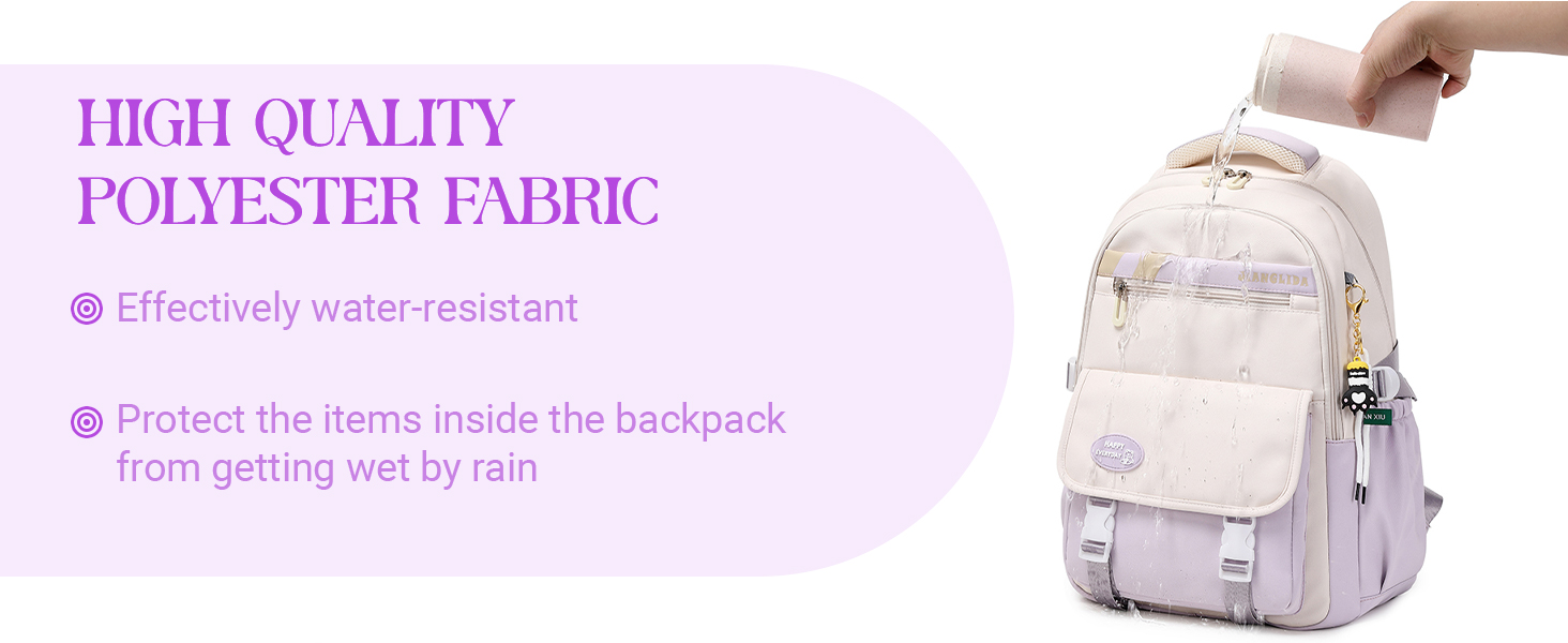 Шкільний рюкзак IvyH для підлітків, великий водонепроникний, зелений, для дівчаток та хлопчиків, 3-9 клас, старша школа, коледж, подорожі