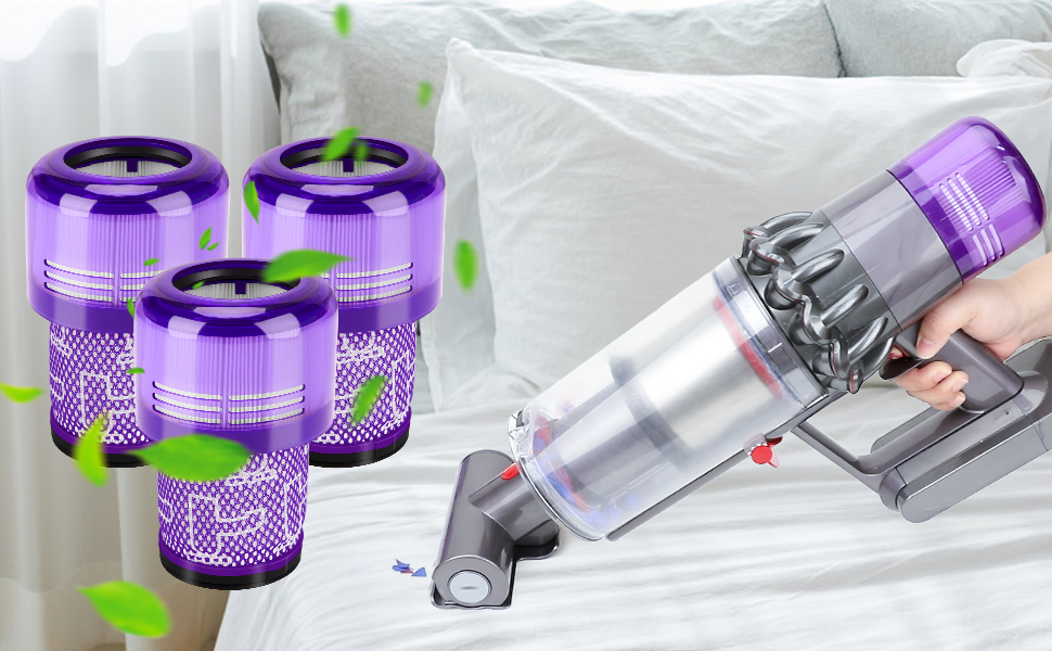 Фільтри для пилососа Dyson V11, 3 шт. Замінні фільтри для Dyson V11 V15 SV14 SV17 SV22 Detect Animal Absolute Extra Pro Torque Drive