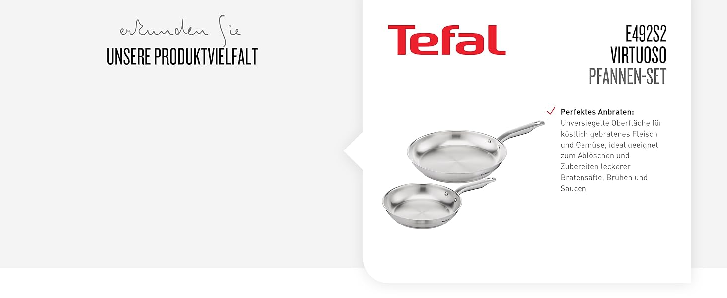 Сковорода Tefal Infinite Induction 28 см з антипригарним покриттям та індикатором температури
