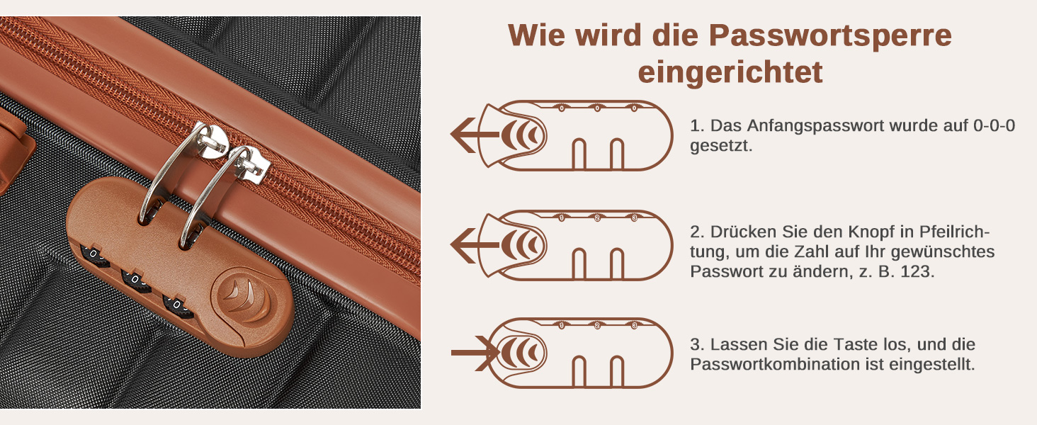 Чемодан KONO: валіза-тележка ручної поклажі 55x40x20 см (ABS+PC, з подвійними колесами, кодовий замок)