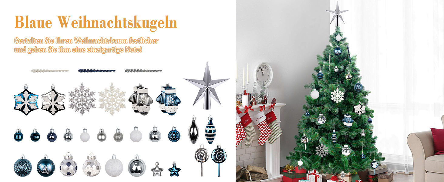 Гайонг Новорічні кулі для ялинки, 16 шт, Червоні новорічні кулі, Декорації для ялинки, для святкування Різдва з родиною та друзями. Червоний, 16 шт.