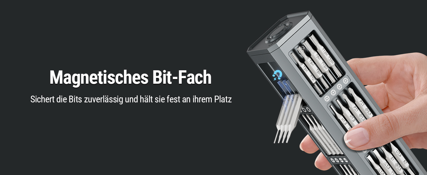 Набір викруток WORKPRO 60 в 1 для дрібної механіки, преміум-якість, з бітами Cr-V, для точного ремонту