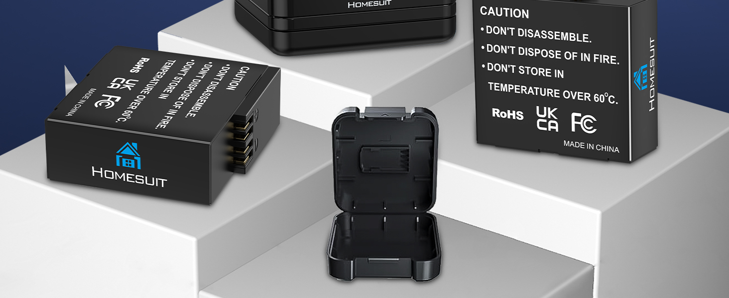 Набір акумуляторів Insta360 X5 Homesuit (3x 2850mAh + Dual-Slot LED зарядний пристрій) + Micro SD картки