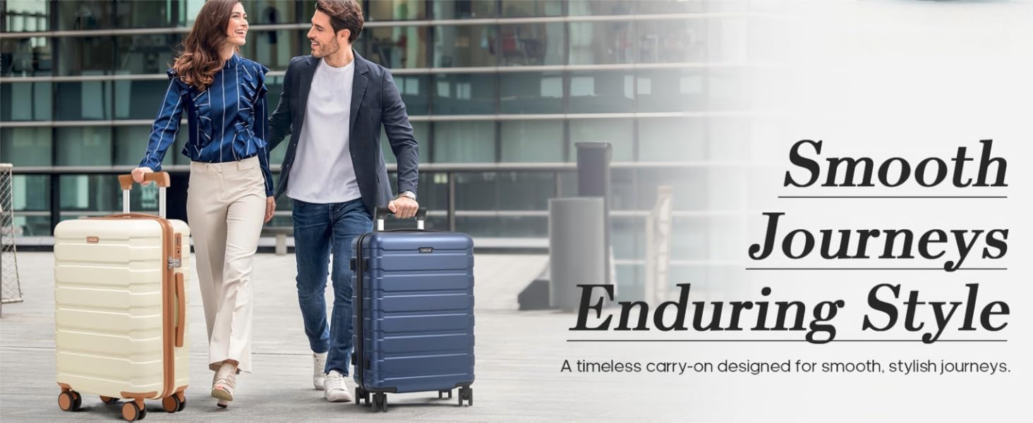 Набір валіз Roadcheer з полікарбонату: велика валіза на коліщатках, рюкзак, органайзери для косметики та взуття | з TSA-замком