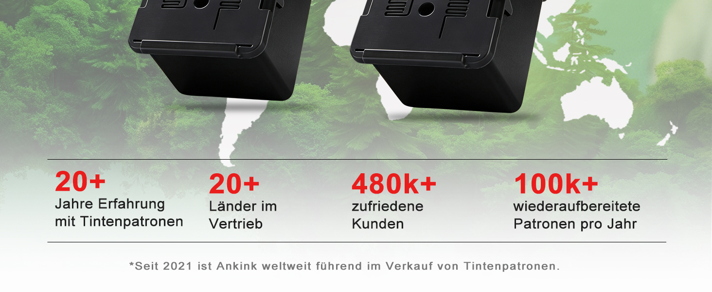 Картриджі для принтера ANKINK (замінник Canon 560 та 561 XL), комплект чорнильних картриджів